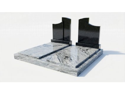 Dvojhrob Viscount White Nero