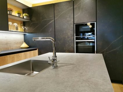 a kitchen with style
