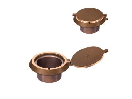Bronzová misička na svätú vodu, priemer 13 cm