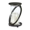 Náhrobný lampáš z bronzu, výška 18 cm