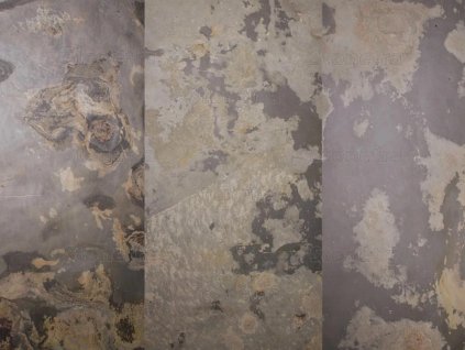 Rustic textured surface with earthy variations — Slate Autumn Rustic stone veneer, 2 mm sheet.