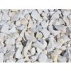 White marble gravel for landscaping, paths, borders and decorative accents.
