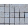 Travertine Classic mosaic tiles tumbled finish with square pattern for bathroom mosaic tiles or shower floor mosaic.