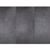 Dark grey/charcoal flexible natural stone surface — Slate Black Galaxy stone veneer, 2 mm.