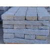 Heavy split Granite Grey curb 70×20×10 cm — robust natural-stone boundary for streets, parking areas and ramps.