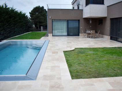 kamenna dlazba travertin light premium romano classico