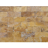 Obkladové pásky Travertin Gold cihličky na fasádu, zídku, krb | Stonetra.cz