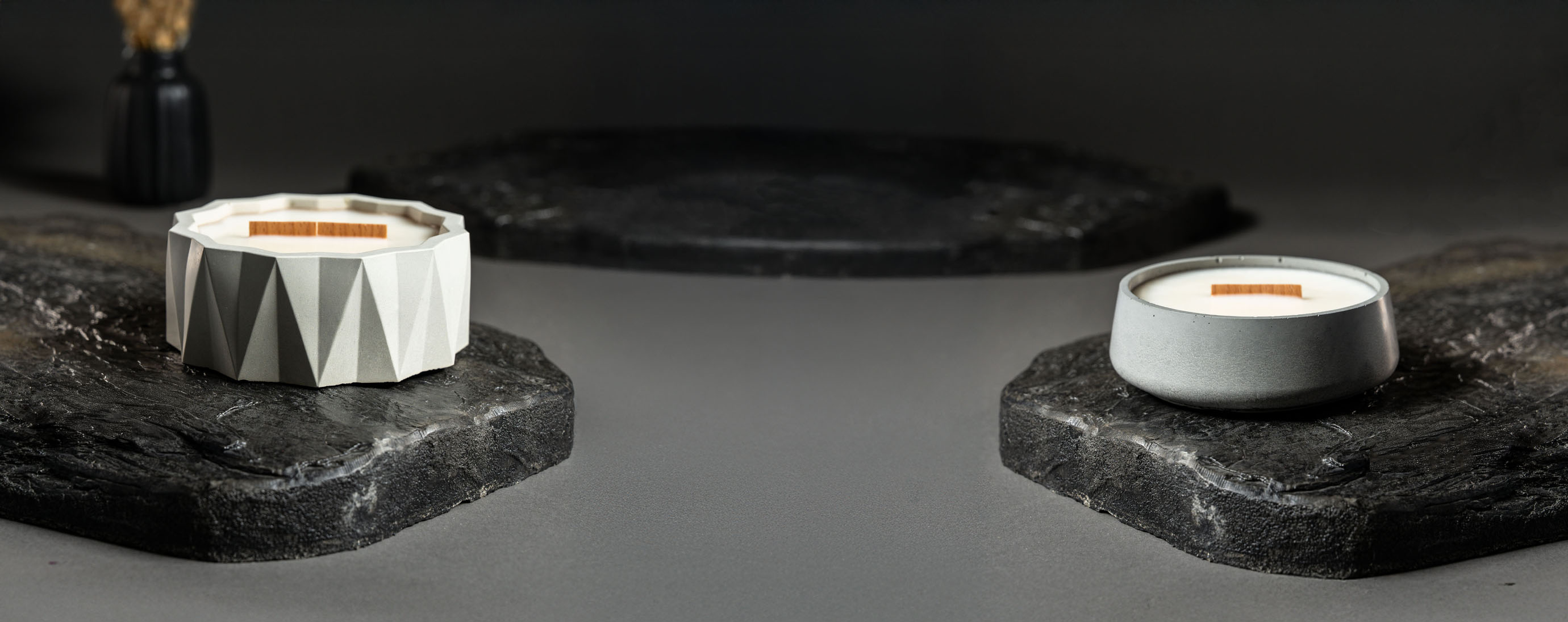 Betonové svíčky Stonewick
