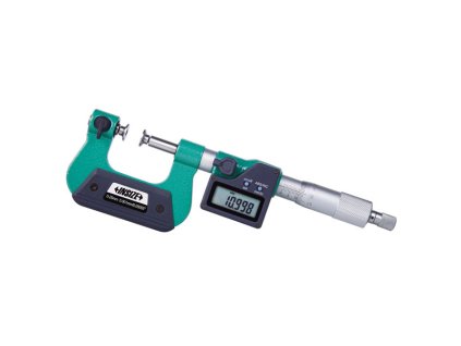 Digitální třmenový mikrometr s výměnnými doteky INSIZE 25-50 mm