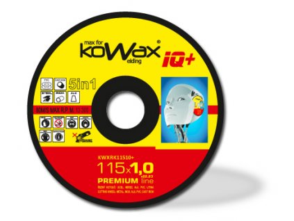 Řezný kotouč KOWAX® IQ+ 5v1 115x1,0mm