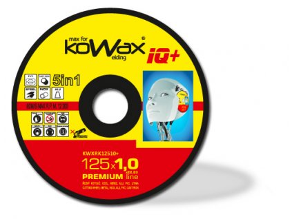 Řezný kotouč KOWAX® IQ+ 5v1 125x0,8mm