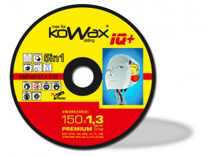 Řezný kotouč KOWAX® IQ+ 5v1 150x1,3mm
