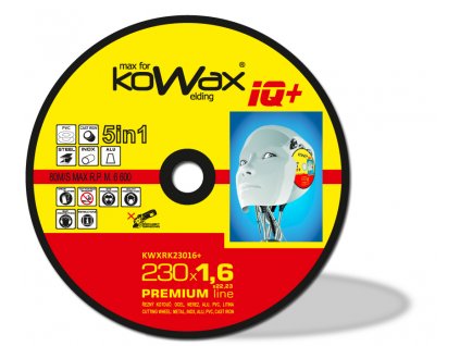 Řezný kotouč KOWAX® IQ+ 5v1 230x1,6mm