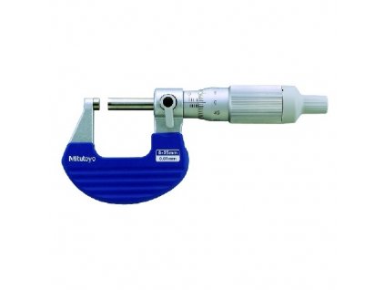 Třmenový mikrometr s bubínkovou řehtačkou 0-25mm/0,01mm MITUTOYO
