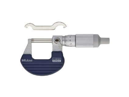 Třmenový mikrometr s bubínkovou řehtačkou 0-25mm/0,001mm MITUTOYO