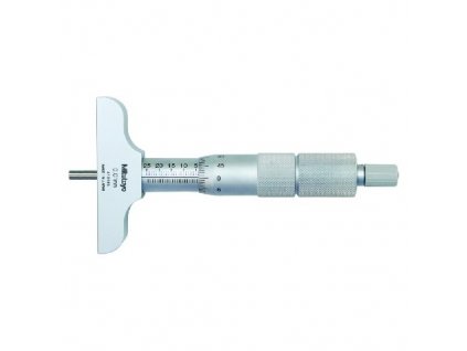 Mikrometrický hloubkoměr s výměnnými nástavci 0-100mm MITUTOYO