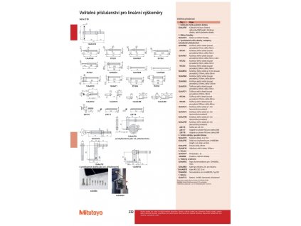 Adaptér se závitem M3 pro doteky SMS MITUTOYO pro výškoměry