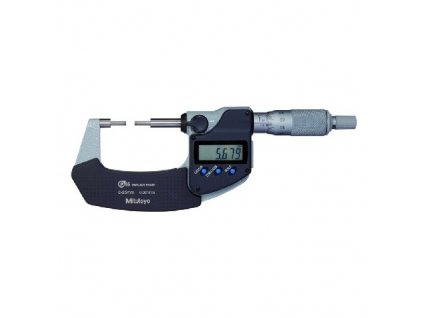 DIGIMATIC Třmenový mikrometr se zúženými doteky IP65 0-25 mm typ A MITUTOYO