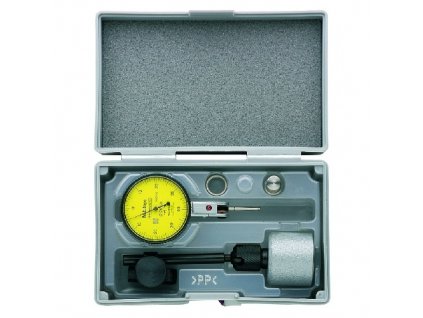 Páčkový úchylkoměr a magnetický stojánek v sadě MITUTOYO