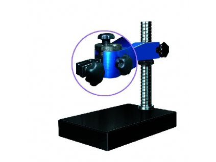 Přesný stojánek 260x140x50 mm se žulovou základnou 180mm (max.výška měření) MITUTOYO pro úchylkoměry