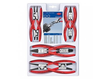 Kleště na pojistné kroužky - sada 8ks