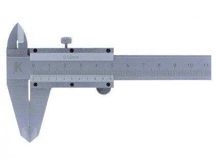 Posuvné měřítko s hloubkoměrem a vnitřním měřením, aretace šroubek 150/0,02mm