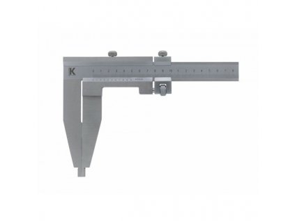 Posuvné měřítko bez hloubkoměru s jemným stavěním 200/125mm/0,02mm