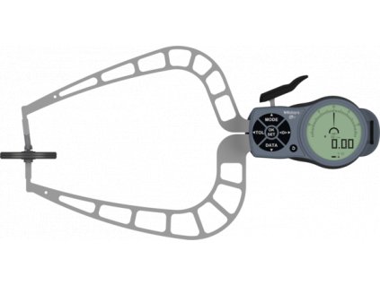 DIGIMATIC Úchylkoměr s rameny pro vnější měření a s talířkovými doteky IP67, 0-30mm MITUTOYO