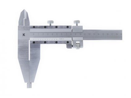 Posuvné měřítko oboustranné s jemným stavěním 400mm/0,02mm/150mm