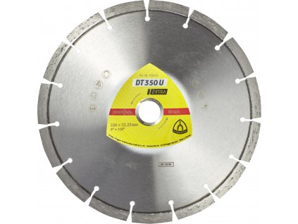 Diamantové řezné kotouče DT 350 U KLINGSPOR