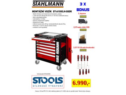 AKCE VOZÍK PRÁZDNÝ 2526 STOOLS