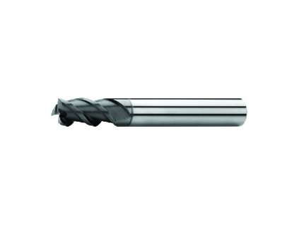 Fréza válcová čelní 5x10x57, Z3,45°, DIN 6527L, SK, AlTiN, N