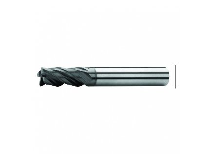 Fréza válcová čelní 12x26x83, Z4,35°-38°, DIN 6527L, SK, AlTiN, N