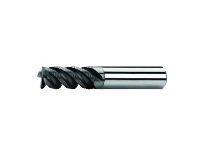 Fréza válcová čelní 6x13x57, Z4,45°, DIN 6527L, SK, AlTiN, HR
