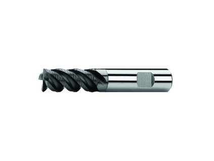 Fréza válcová čelní 12x26x83, Z4,45°, DIN 6527L, SK, AlTiN, HR