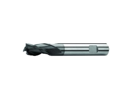 Fréza válcová čelní 6x10x57, Z3,30°, DIN 6527L, SK, AlTiN, N
