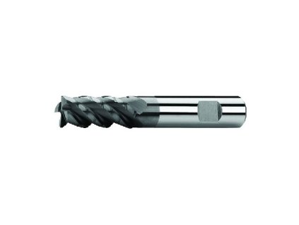 Fréza válcová čelní 6x13x57, Z4,45°, DIN 6527L, SK, AlTiN, CB