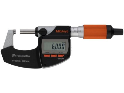 DIGIMATIC Třmenový mikrometr QuantuMike IP65, MITUTOYO