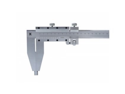 Posuvné měřítko s jemným stavěním 400mm/0,02mm/100mm/šroub. nonius