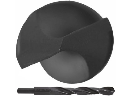 Vrták 25,00 ČSN 221121, DIN 338 RNHSS Pasivovaný redukce stopky na 12,7mm QuadroPack