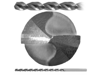 Vrták 08,90 - 250/175 DIN 1869/1RGT100HSS