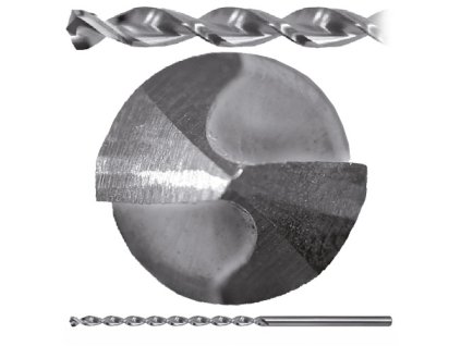 Vrták 08,80 - 410/280 DIN 1869/3RGT50HSSCo5