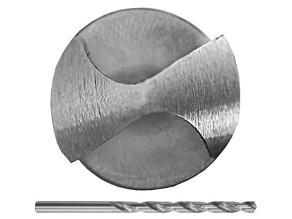 Vrták 01,50 - 70/45 DIN 340RTIHSSCo5 Lesklý