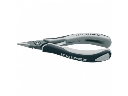Kleště pro elektroniku - půlkulaté 34 22 130 ESD
