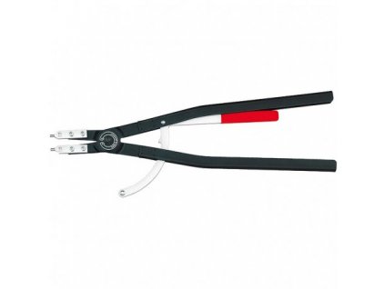 Kleště na pojistné kroužky s rovnými hroty 570mm, hřídel 122-300mm