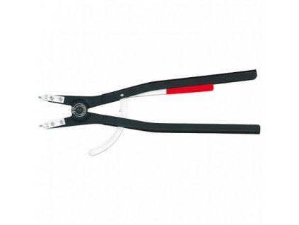 Kleště na pojistné kroužky s rovnými hroty 560mm, hřídel 122-300mm