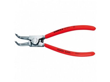 Kleště na pojistné kroužky chromované zahnuté o 90° KNIPEX