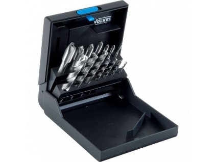 VÖLKEL Sada rovných strojních závitníků a vrtáků M3-12 bílý proužek