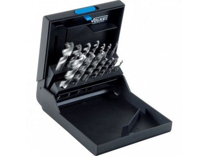 VÖLKEL Sada kroucených strojních závitníků a vrtáků M3-12 modrý proužek