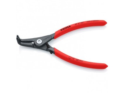 Kleště na pojistné kroužky, hroty s úhlem 90° 165 mm